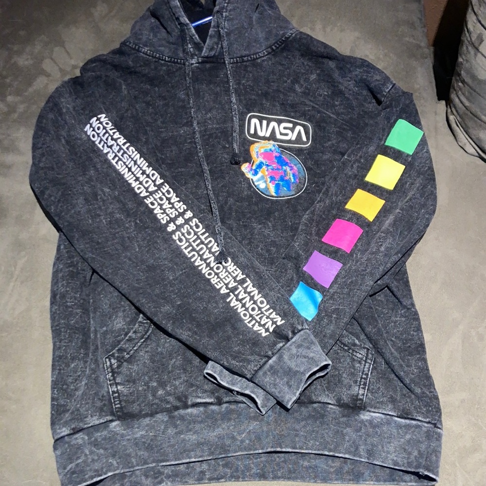 Dark grey hyper space(nasa) hoodie